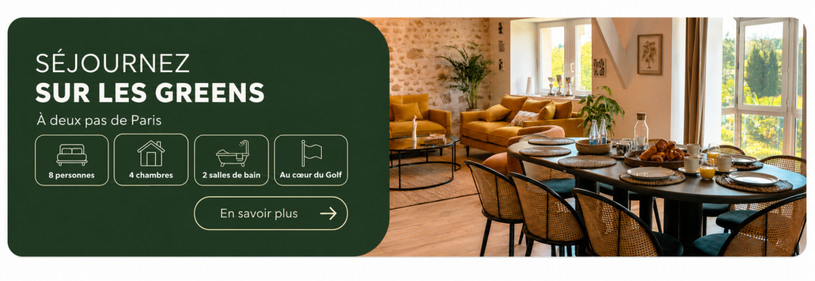 Réservation par mail : dsoussan@golflesigny.com ou accueil@golflesigny.com